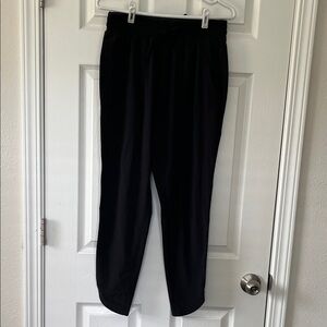 Prana Black Women’s Elastic-Waist Jogger Pants